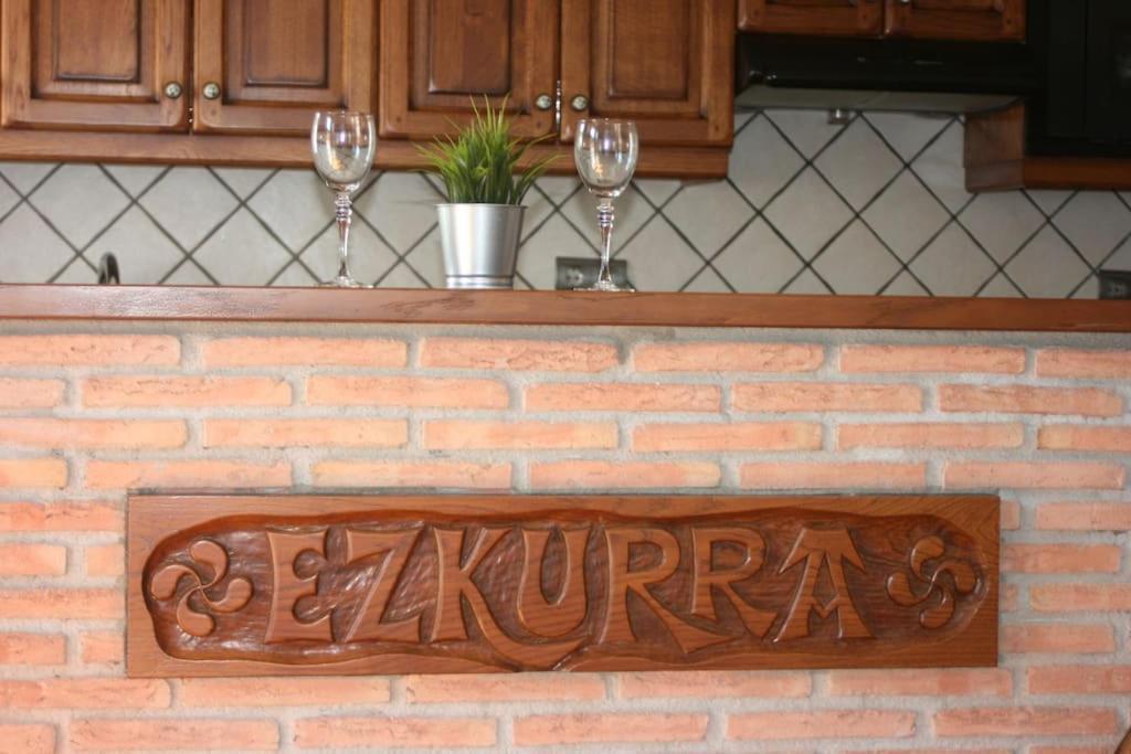 Gartzinea, Amplia Y Preciosa Vivienda Rural Lejlighed Ezkurra Eksteriør billede