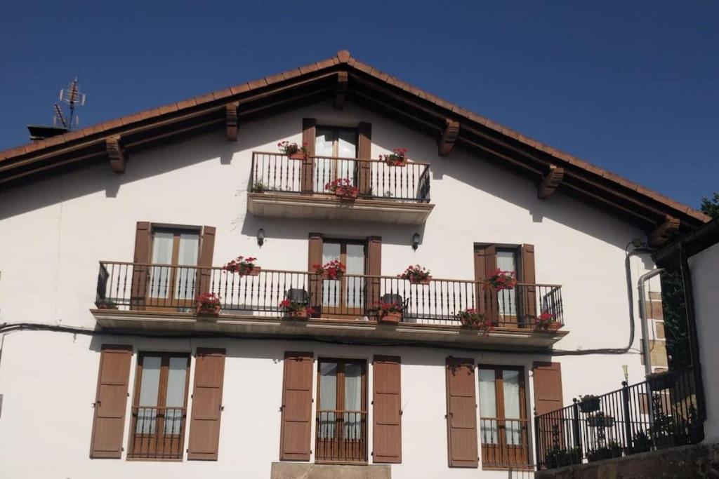 Gartzinea, Amplia Y Preciosa Vivienda Rural Lejlighed Ezkurra Eksteriør billede