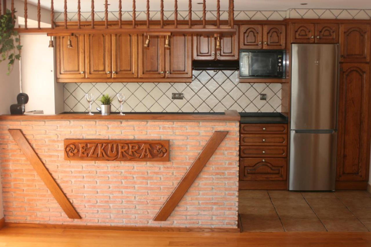 Gartzinea, Amplia Y Preciosa Vivienda Rural Lejlighed Ezkurra Eksteriør billede